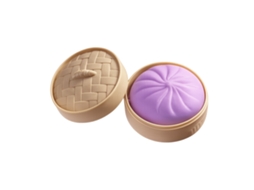 Brinquedo Anti-estresse Dowmoo Bun Roxo Cute Soft E Q Portátil Para Presente E Uso Pessoal