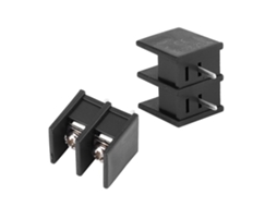 Laxiscreed Bloco De Terminais Com Barramento Para Ligações Em Placa De Circuito, 2 Pinos, Passo 7.62mm