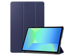 Capa De Couro Com Suporte E Proteção Anti-queda Compatível Com Samsung Galaxy Tab S10 Fe / S9 Fe.