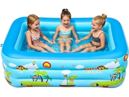 Piscina Inflável Infantil Dobrável, Resistente aos Raios UV CHABERLU