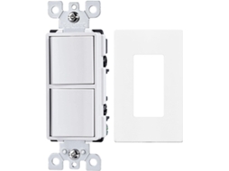 Interruptor Elétrico Duplo Sem Parafusos, Placa De Parede Com Luz Sensível Ao Toque, Painel De Vidro Padrão, Alavanca De