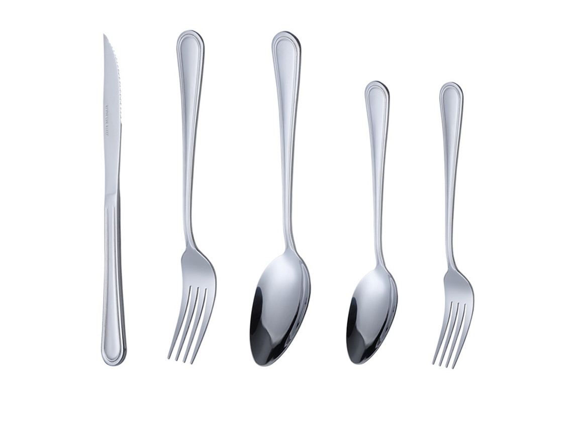 Cadeira De Aço Inox Polimento Espelho Conforto E Durabilidade 5 Peças