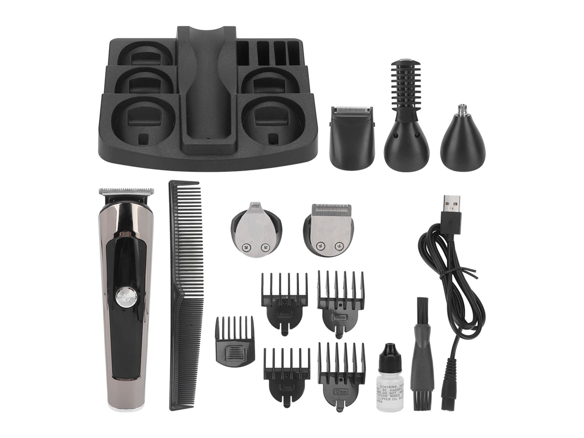 Cortadora De Cabelo Elétrica Recarregável Ipx7 Profissional