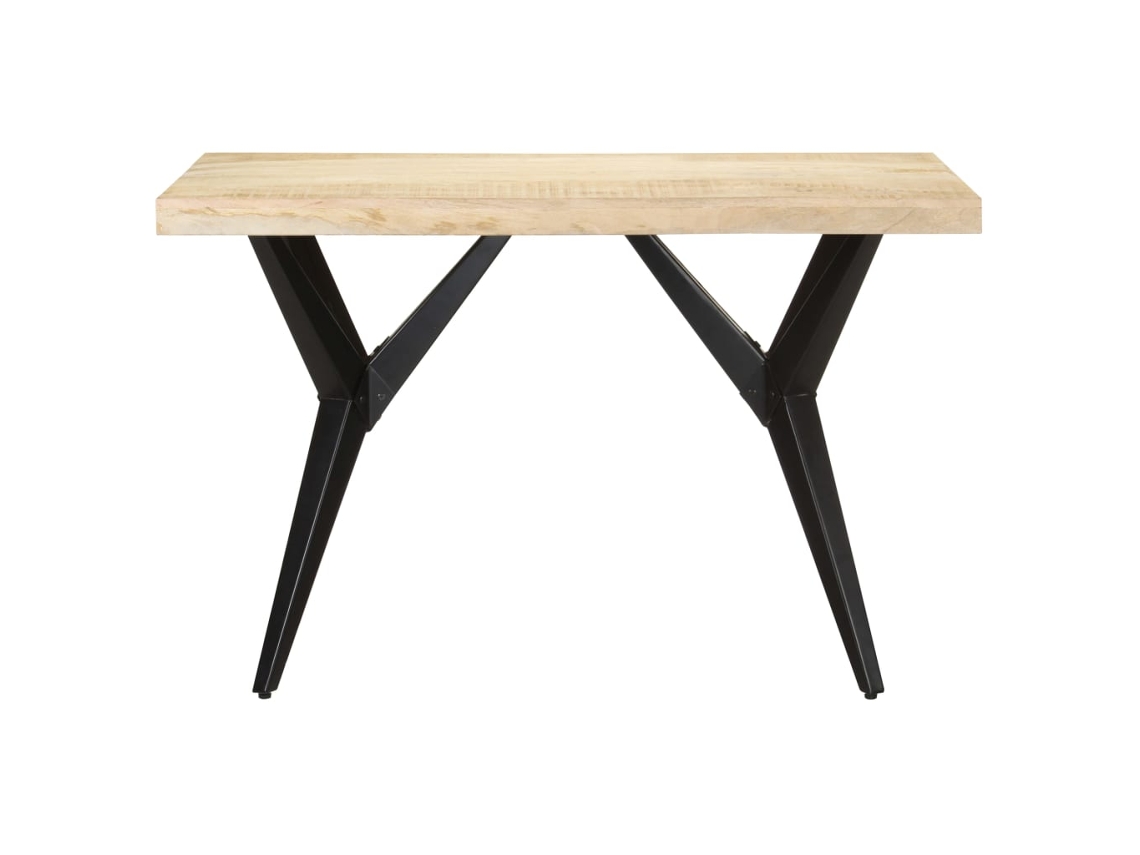 Mesa de Jantar 120x60x76 Cm Madeira de Mangueira Maciça MAISON EXCLUSIVE