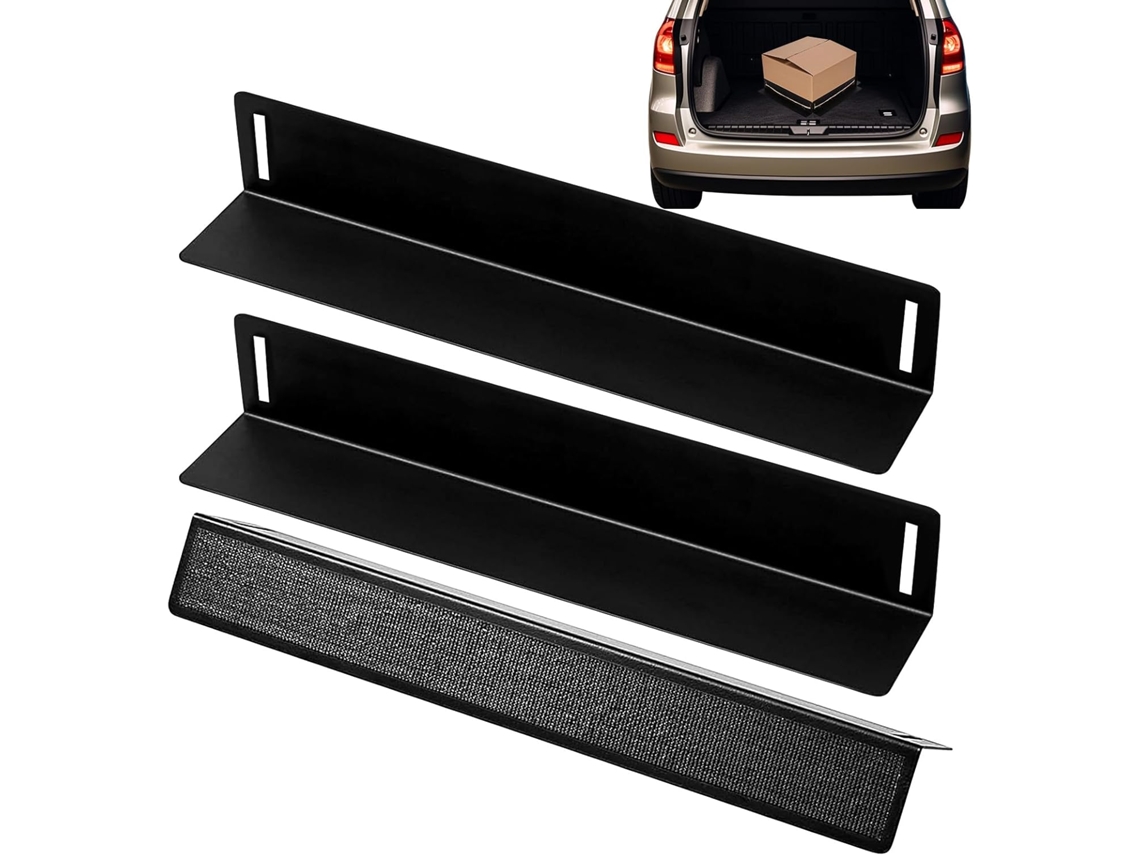 Conjunto de 3 divisórias modulares para porta-bolsas de carro