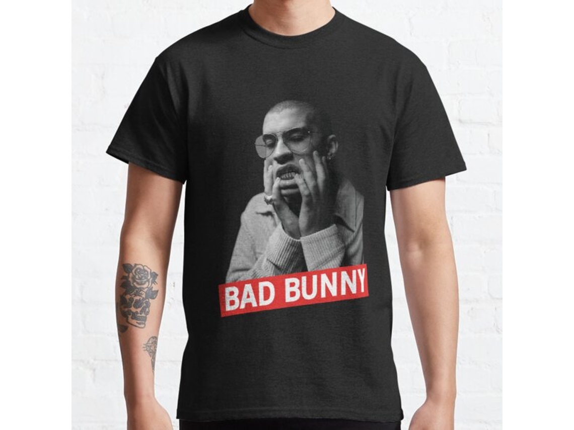 Rockinstone Bad Bunny - Bad Bunny X100pre Shirt Classic T-shirt(xl)