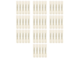 Kit 50 Terminales De Empalme Termorretráctiles Impermeables Para Cable Eléctrico Bht0.5