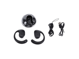 Fones De Ouvido Sem Fio Bluetooth Para Tradução Em 80 Idiomas Com 4 Modos E Som Hifi Estéreo Preto