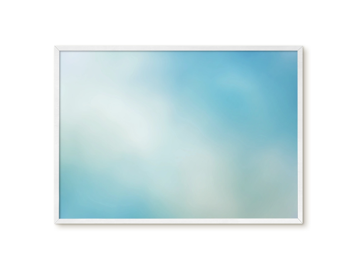 Quadro de vidro magnético texturizado preto para hall de entrada Espelharte (70x50 cm)