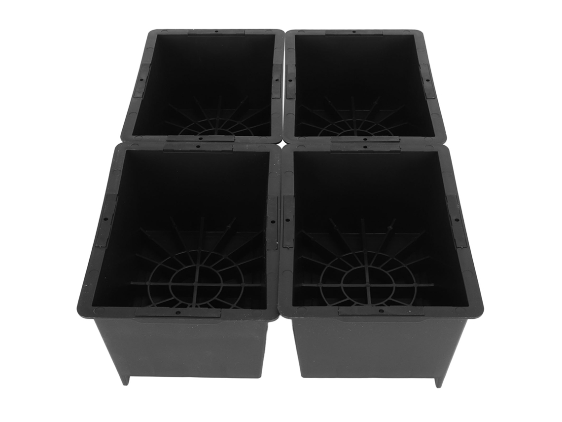 Elevadores De Cama Empilháveis Laxiscreed Com Design Resistente E Antiderrapante, Durabilidade E Segurança Garantidas
