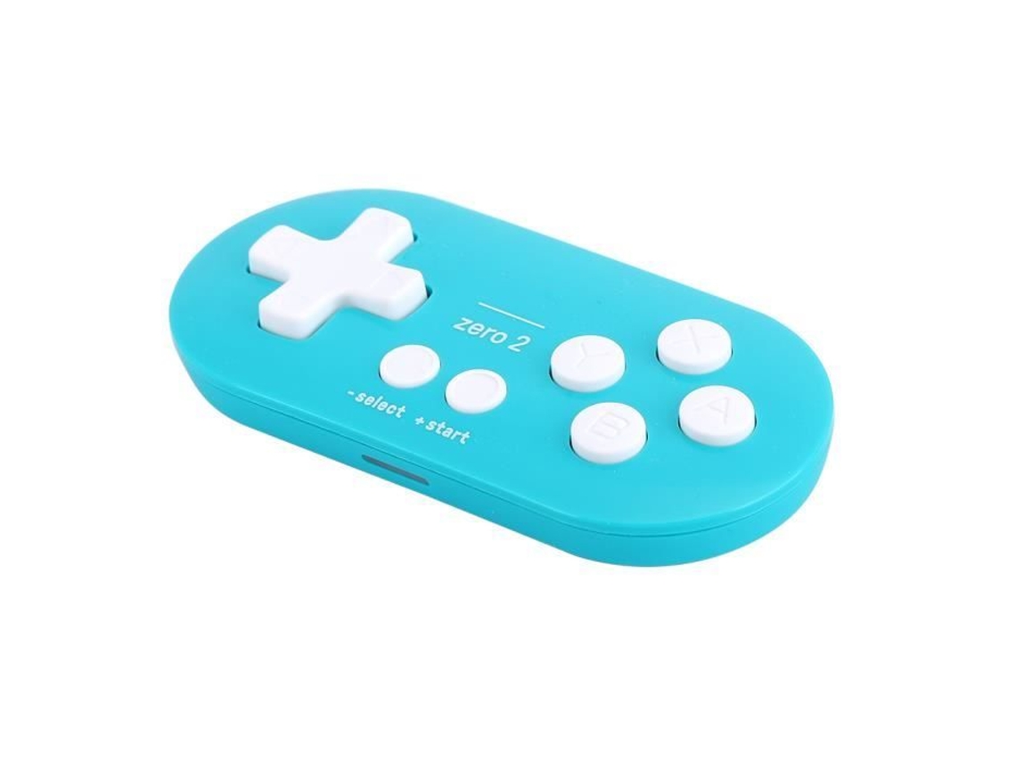 HURRISE Mini Gamepad Mini Pequeno Jogo Portátil Joystick Controlador Fio para Computador Jogos para Celular Azul Verde
