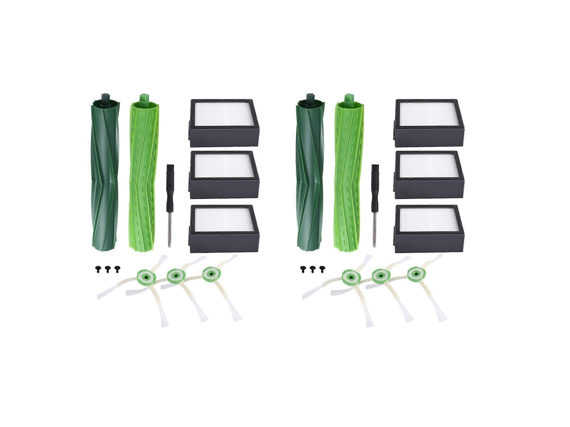 Conjunto Com 2 Peças De Reposição Para Aspirador De Pó Irobot Roomba E5 E6 E7 I3 I3+ I4 I6 I6+ I7 I7+ I8 I8+