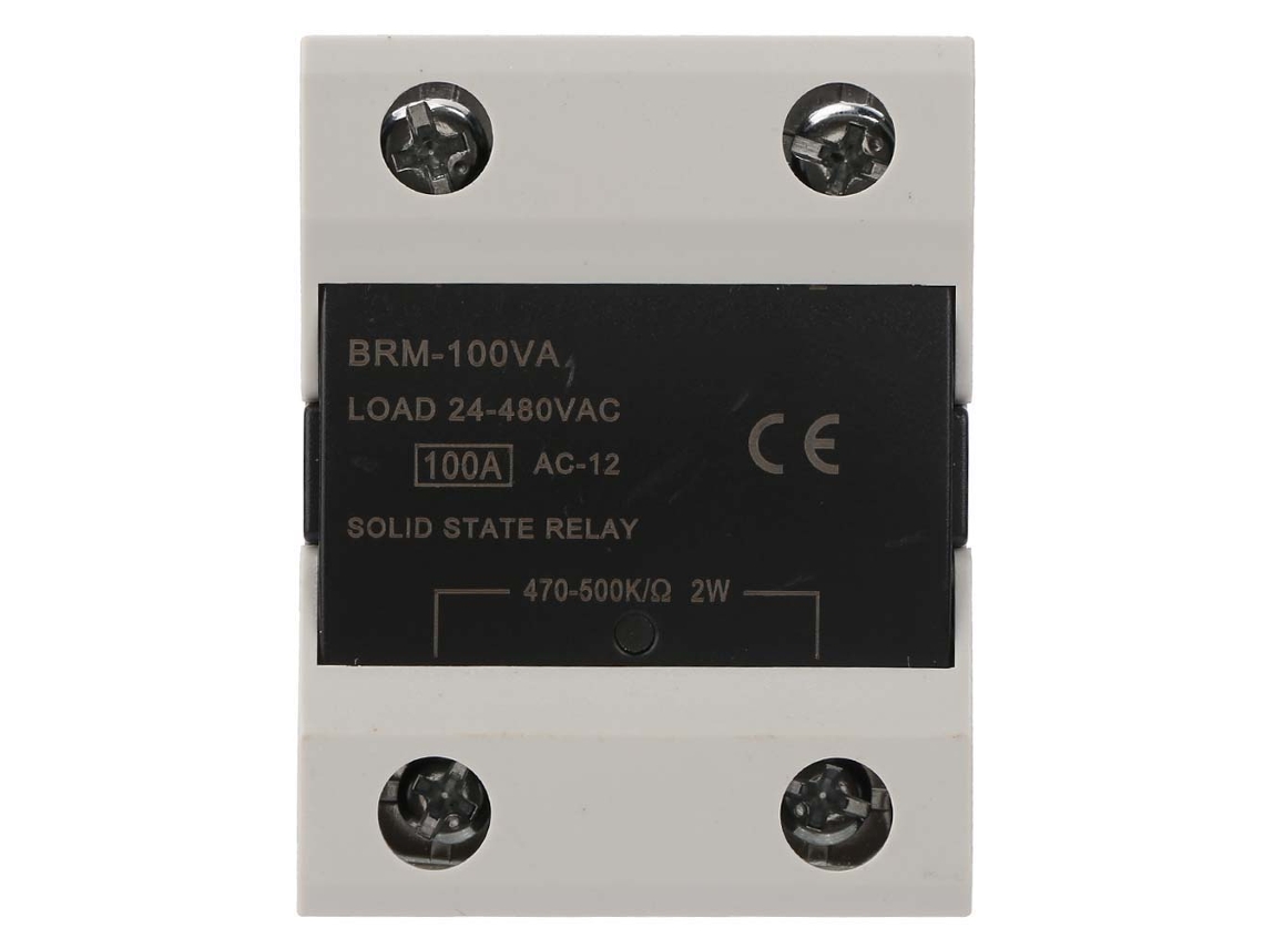 Módulo de Relé de Estado Sólido Ssr Brm 100va 24 480vac 100a