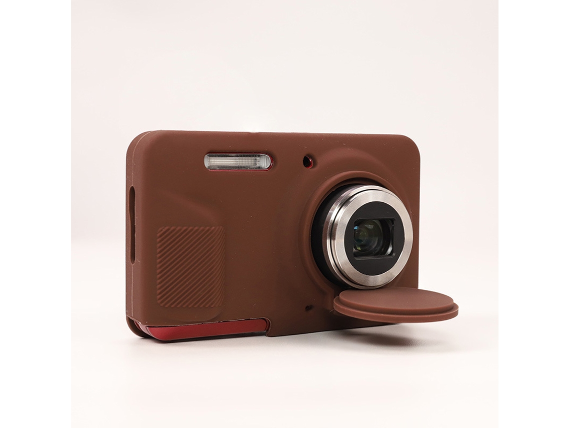 Capa para Kodak Pixprofz55 Capa de Silicone para Câmera CUICH (marrom)