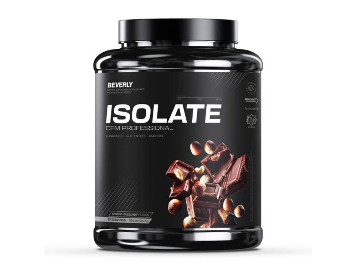 Isolate Cfm Professional 2kg Chocolate Con Avellanas BEVERLY NUTRITION
