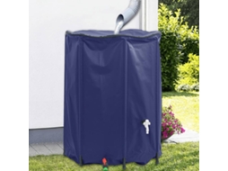 Vidaxl Depósito De Água Dobrável Com Torneira 1350 L Pvc