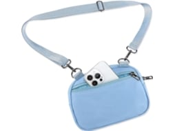 Pequenas Bolsas Crossbody Para Mulheres, Bolsa De Cinto, Pochete Com Alça Ajustável, Azul-celeste, Pequena Bolsa Crossbody