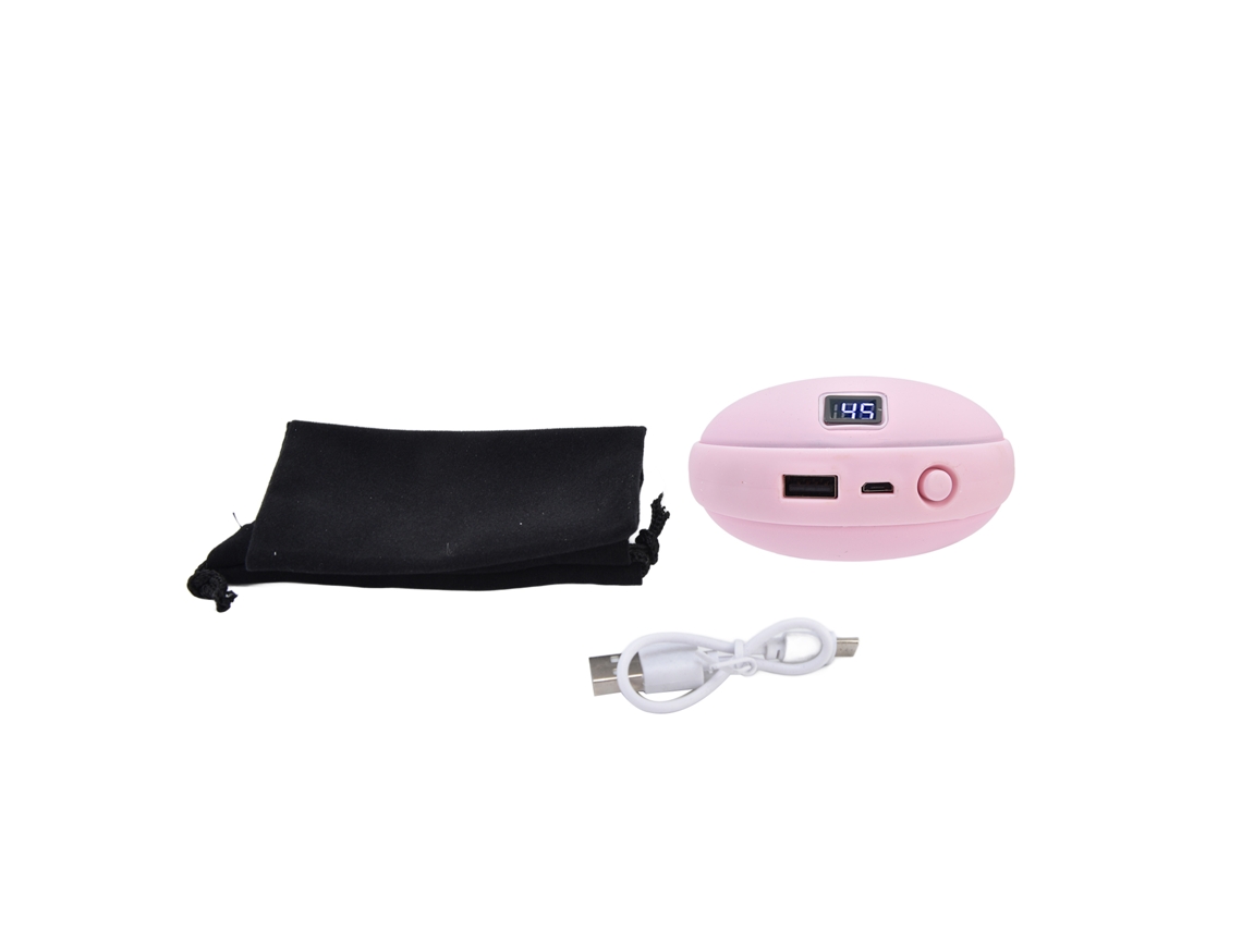 Aquecedor de Mãos 2 em 1 Mini 10000mah S/MARCA