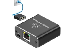 Ethernet De Alta Velocidade, Divisor De Internet Gigabit, Switch Lan De 1 Para 2