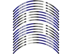 Adesivos De Faixa Decorativa Para Aros Motocicleta - Adesivo Refletivo