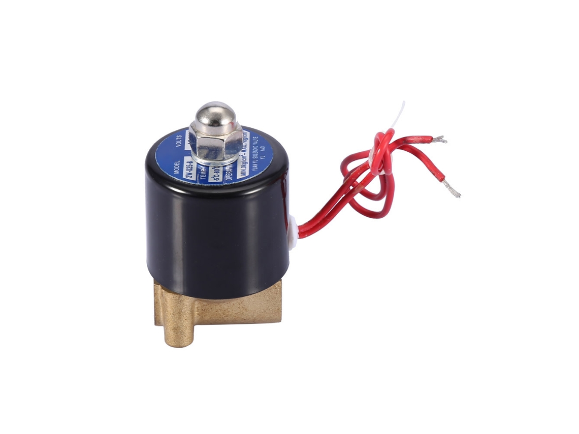 Laxiscreed Válvula Solenoide Eletromagnética Dn8 2/2 Vias Normalmente Fechada