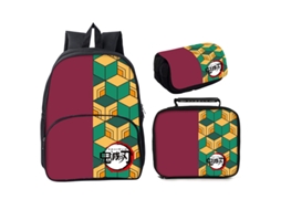 Conjunto Escolar 3 Peças, 16 Polegadas Com Mochila