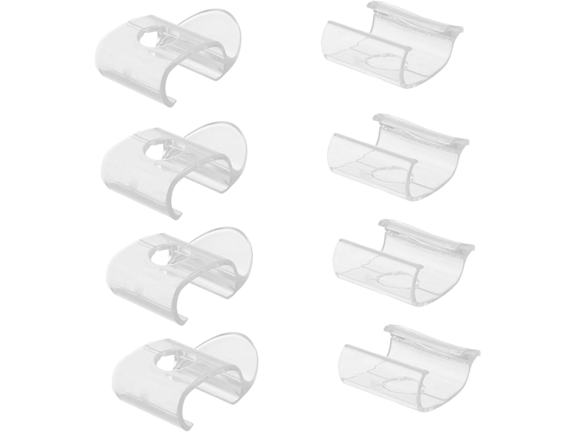 Conjunto De 8 Peças De Acessórios Para Cortinas Sem Fio Conjunto De 8 Peças De Acessórios Para Cortinas Sem Fio, Incluindo Presilhas De