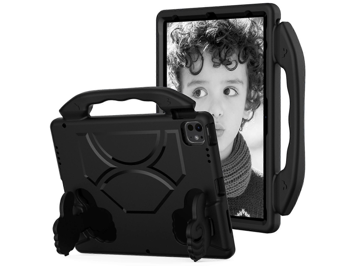Capa Infantil Eva Com Suporte E Alça Para Ipad Pro 12,9 Polegadas (2020) / Air 13 (2025) / Pro 13 (2024) E (2018) Elysve