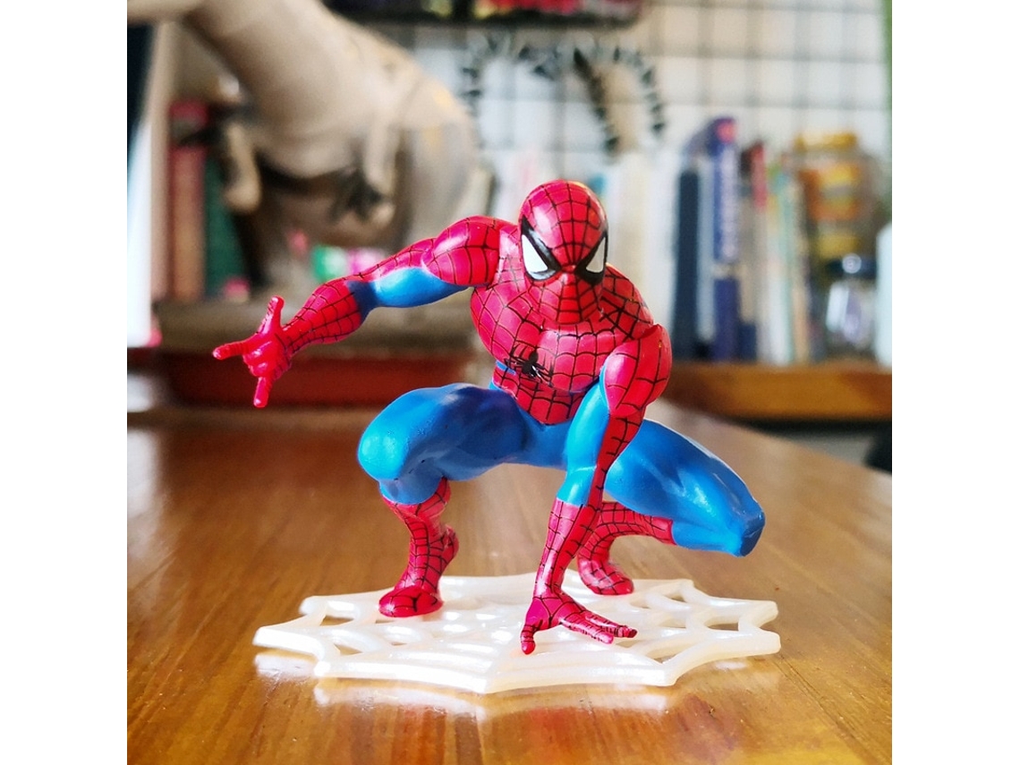 Figura GAATPOT Disney 5.5Cm Spiderman Pvc Action Cartoon Anime Marvel Suphero Model Doll Car Decorations Childer Kids Toys Birthday Gift