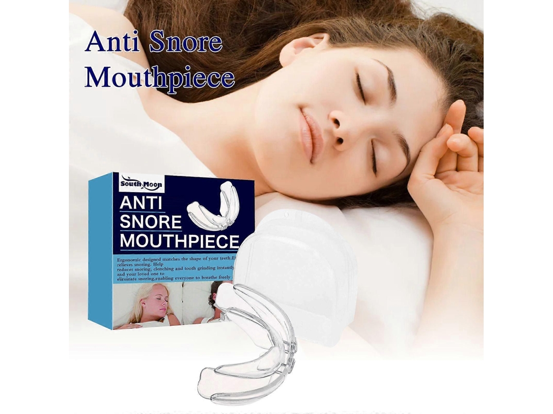 Aparelhos Ortodônticos Genéricos South Moon Antironco Previnem o Ronco Durante o Sono Noturno e Protegem os Dentes. TAISHENGDA