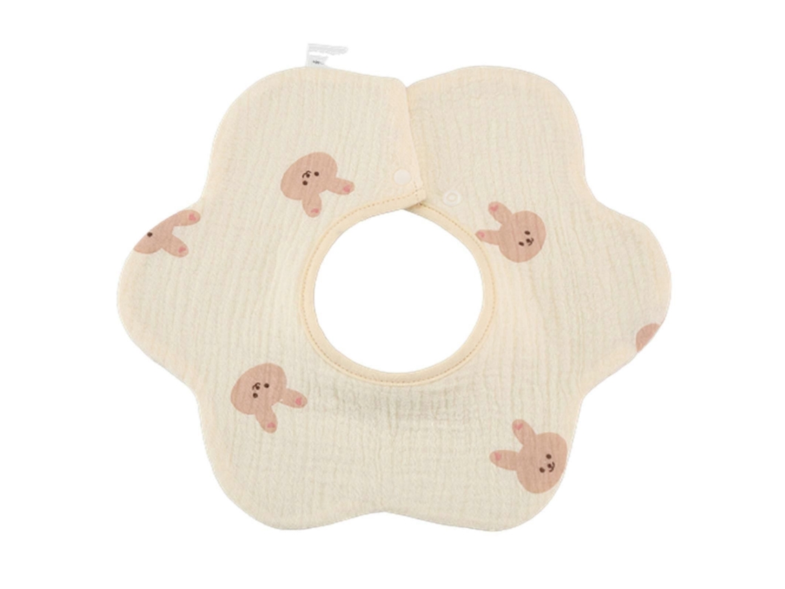0-3y Bebê Arrotar Pano Babadores De Algodão Babador Macio Babador Recém-nascido Babador 6 Camadas Babadores Macios Babadores Respiráveis ​​babado