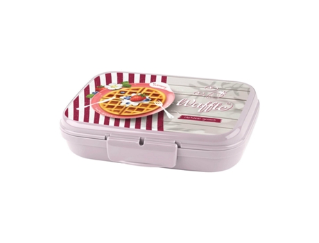 Lancheira Titiz 600 Ml Plástico 16 X 12 X 4 Cm