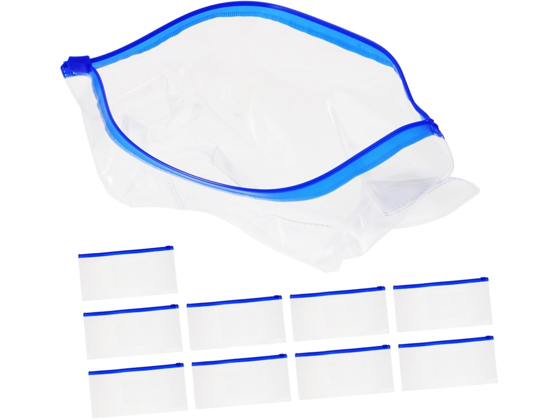 Conjunto De Transparente Para Escola 10 Estojos
