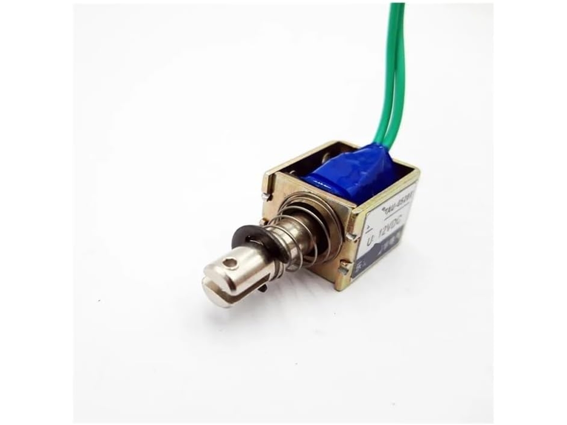 Estrutura tipo push-pull Eletroímã DC 12V 24V, Curso 10mm, Força