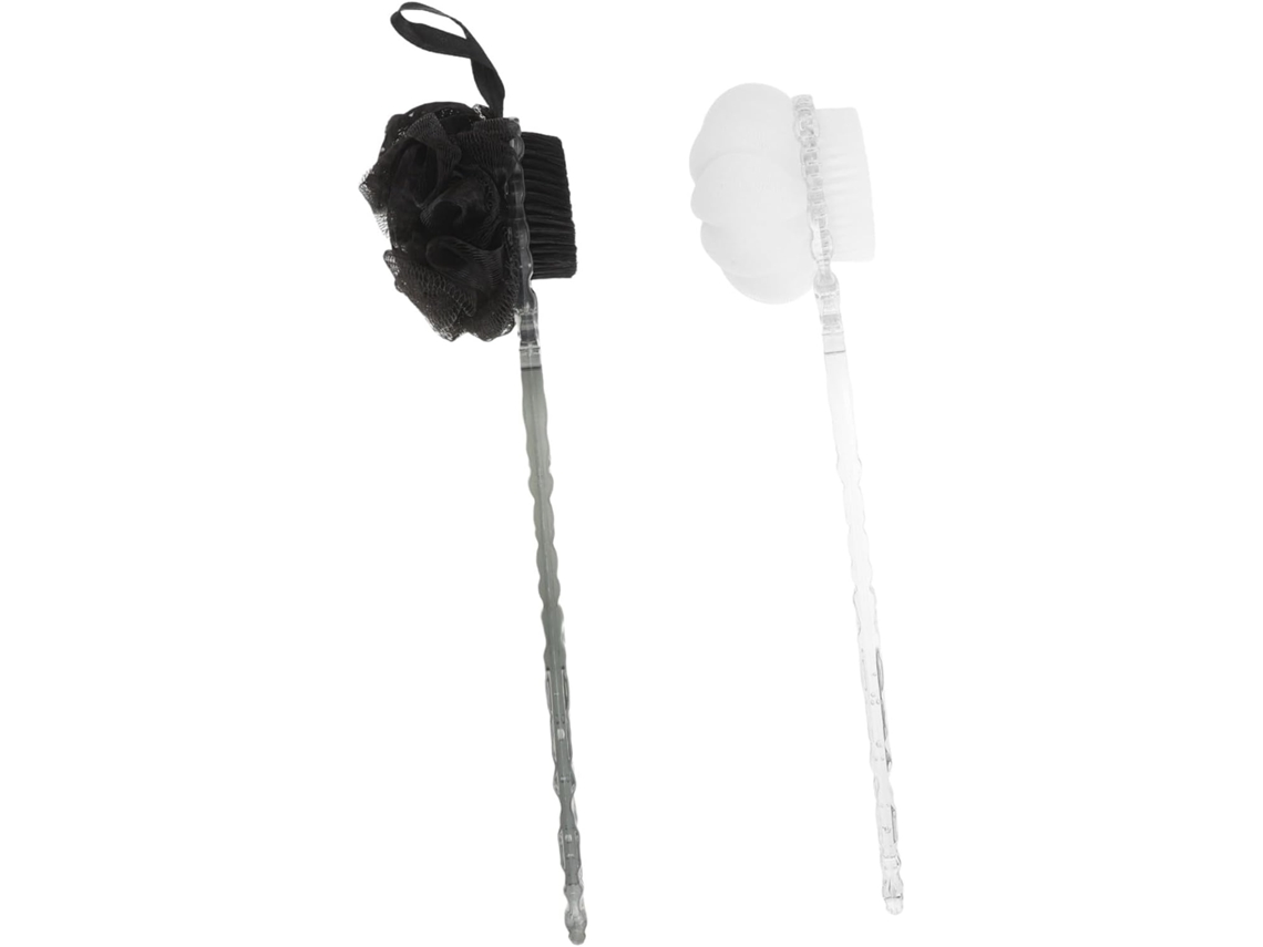 Lurelia Conjunto De 2 Buchas Vegetais De Banho Para Duche, Bucha Vegetal, Dupla Face E Pega Ergonómica, Uso Diário Prático