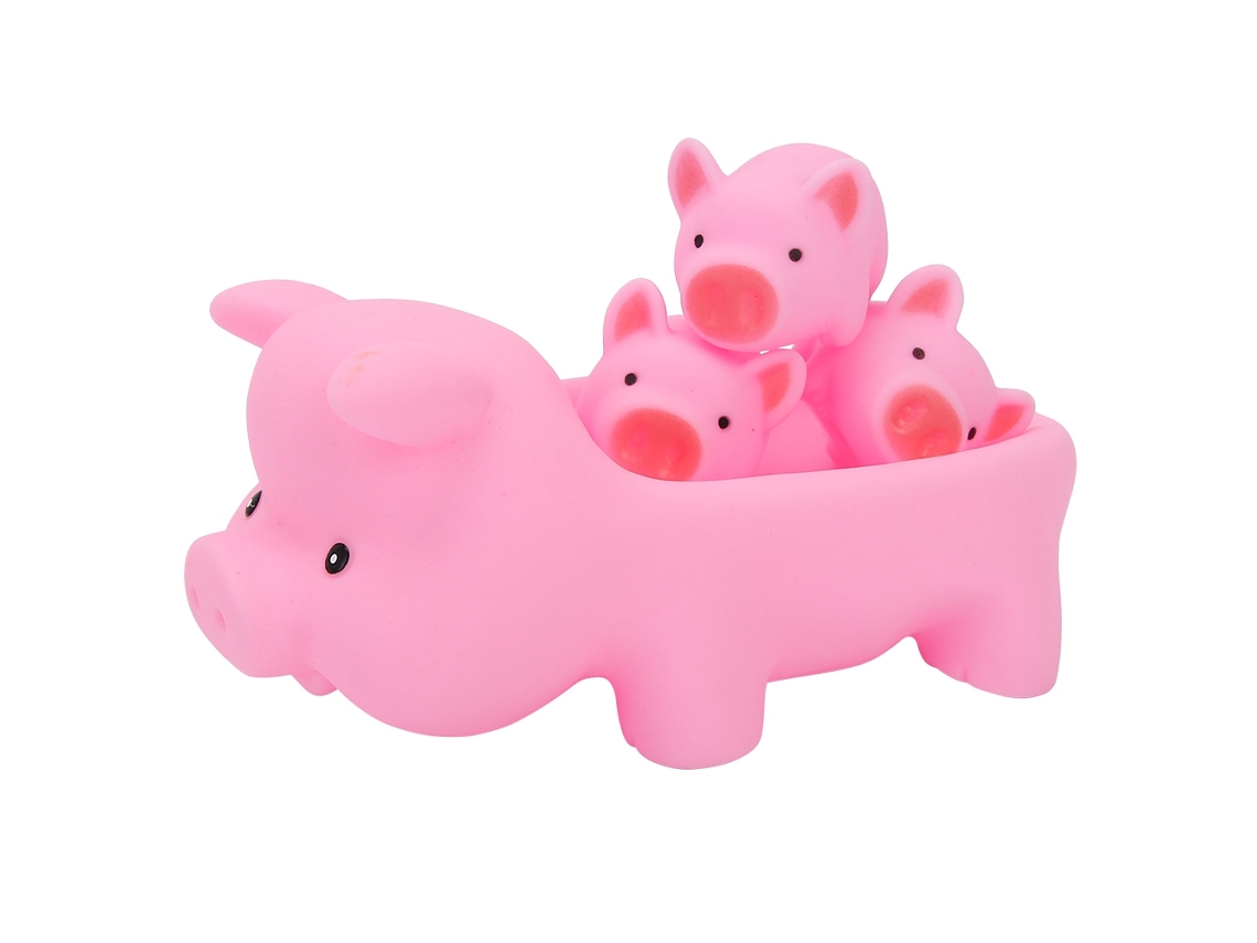Brinquedo De Banho Para Bebê, Brinquedo De Aperto, Porco Que Grita, Brinquedo De Natação Para Crianças
