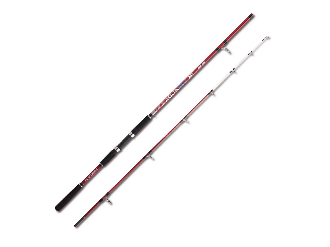 Cana Pesca de Fundo Aqua Boat Prateado 2.40 M / 80-130 Gzunzun