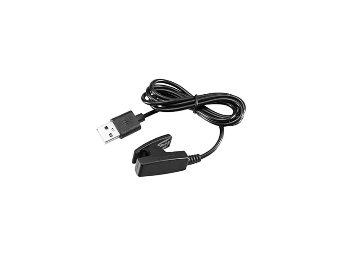 Carregador Usb Charger De Smartwatch Para Garmin Forerunner 35 Preto*