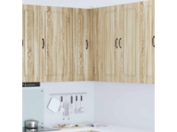 Vidaxl Painel De Lava-louça Kalmar Carvalho Sonoma 57 X 57 X 100 Cm