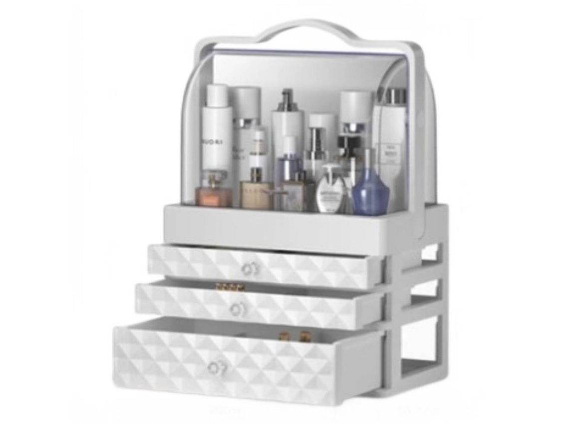 Organizador de Maquilhagem e Jóias XGF (Branco)