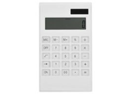Calculadora Científica de Escritório Estudantil de 12 Dígitos, com Alimentação Dupla Solar e Bateria e Botões de Cristal Branco