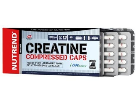 Suplemento Alimentar NUTREND Nutrend Cápsulas Comprimidas  Creatina 120 Cápsulas