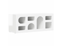Gabinete para Tv Branco Brilhante 100 X 35 X 40 Cm MAISON EXCLUSIVE