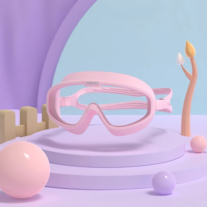 Óculos de Natação Infantis de Silicone com Proteção UV MDUG