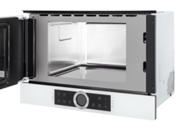 Micro-ondas Encastre BOSCH BFL634GW1 (21 L - Sem Grill - Branco)