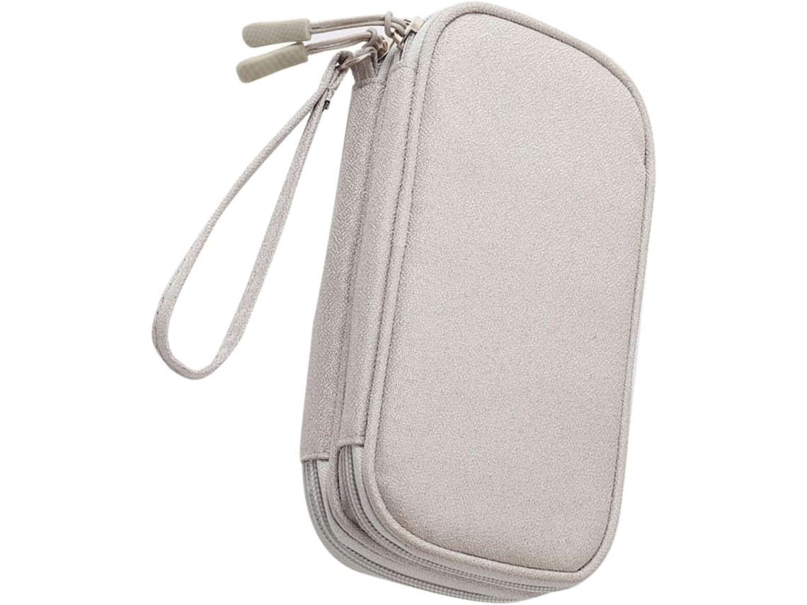 Bolsa Organizadora De Eletrônicos, Estojo Para Guardar Cabos E Ideal Para Viagens. Gokoco