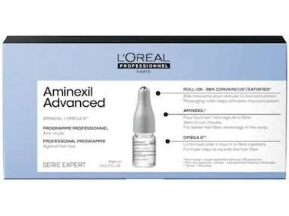 Ampolas Antiqueda Expert Aminexil Advanced LOreal Professionnel Paris 10 Uds