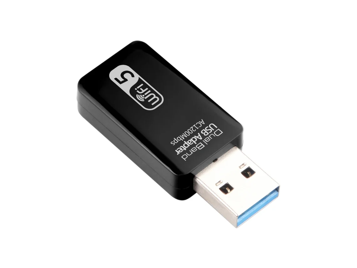 Adaptador Módulo Ethernet para Pc 5Ghz Wi-Fi Usb 3.0 Antena WEIMAI
