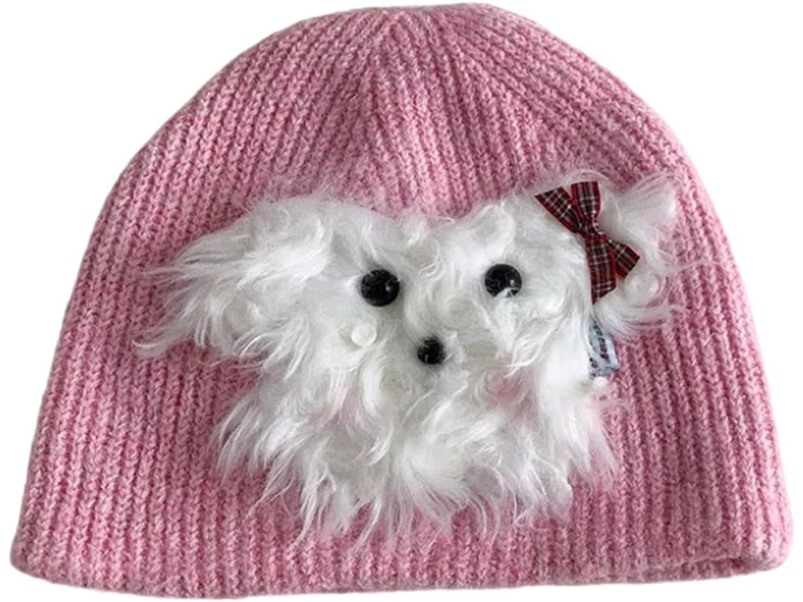 Gorro De Tricô Luofeng Com Estampa - Design Resistente E Versátil