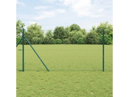 Vidaxl Cerca Hexagonal Verde 1,2 X 10 M Pvc